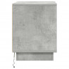 Szafka Nocna 2 pcs Betonowy szary 44 x 34,5 x 45 cm