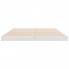 Stelaż łóżkowy Biały 213.5 x 104 x 9 cm Lite drewno sosnowe