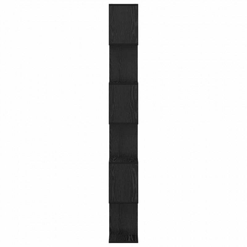 Szafka na książki Czarny Dąb 70 x 24 x 193,5 cm