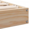 Stelaż łóżkowy Naturalny 213.5 x 104 x 9 cm Lite drewno sosnowe