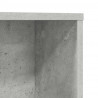 Biurko Betonowy szary 91 x 50 x 149 cm Materiał drewnopochodny
