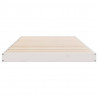 Stelaż łóżkowy Biały 213.5 x 104 x 9 cm Lite drewno sosnowe