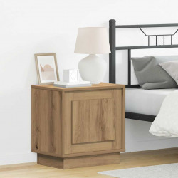 Szafka Nocna 2 pcs Dąb rzemieślniczy 44 x 34,5 x 45 cm