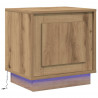 Szafka Nocna 2 pcs Dąb rzemieślniczy 44 x 34,5 x 45 cm