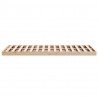Stelaż łóżkowy Naturalny 213.5 x 104 x 9 cm Lite drewno sosnowe