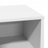Szafka Nocna z szufladą 2 pcs Biały 50 x 34,5 x 50 cm