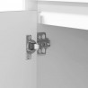 Szafka Nocna z szufladą 2 pcs Biały 50 x 34,5 x 50 cm