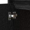 Szafka Nocna z szufladą 2 pcs Czarny Dąb 50 x 34,5 x 50 cm