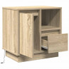 Szafka Nocna z szufladą 2 pcs Dąb Sonoma 50 x 34,5 x 50 cm