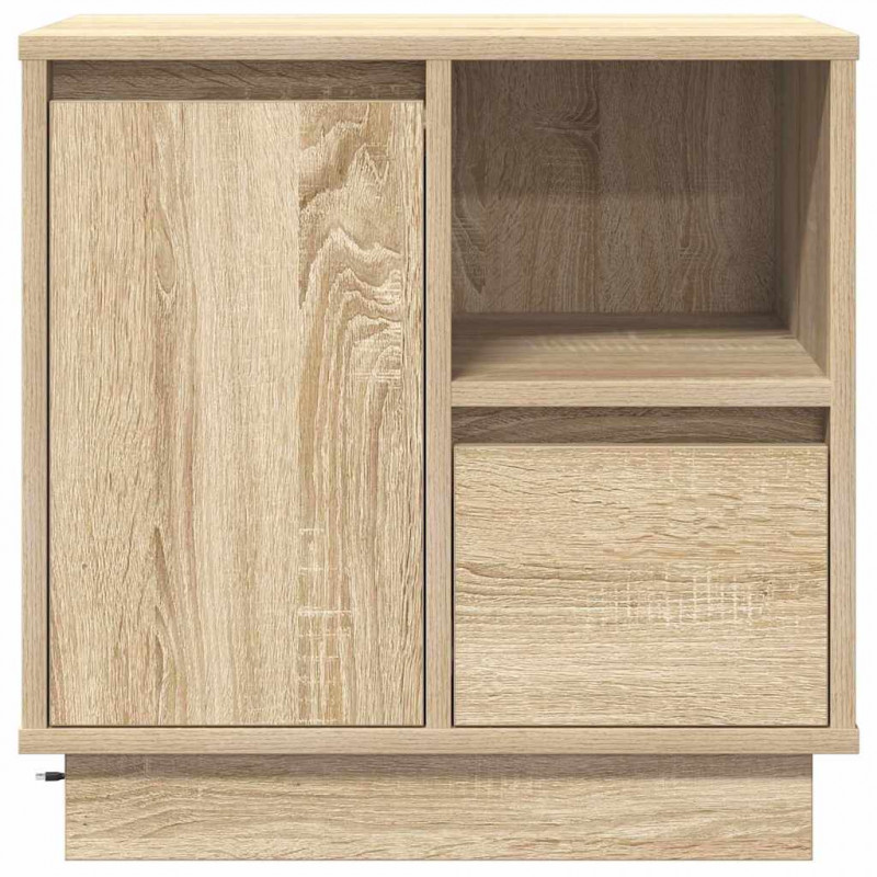 Szafka Nocna z szufladą 2 pcs Dąb Sonoma 50 x 34,5 x 50 cm