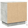 Szafka Nocna z szufladą Betonowy szary 50 x 34,5 x 50 cm