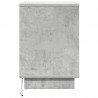 Szafka Nocna z szufladą 2 pcs Betonowy szary 50 x 34,5 x 50 cm