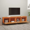 Szafka ścienna z półką 2 pcs Woskowy Brąz 80 x 30 x 35 cm