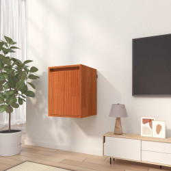 Szafka ścienna z drzwiami 2 pcs Woskowy Brąz 30 x 30 x 40 cm