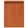 Szafka ścienna z drzwiami 2 pcs Woskowy Brąz 30 x 30 x 40 cm