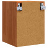 Szafka ścienna z drzwiami 2 pcs Woskowy Brąz 30 x 30 x 40 cm