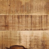 Stolik konsolowy, 100x35x70 cm, surowe lite drewno mango