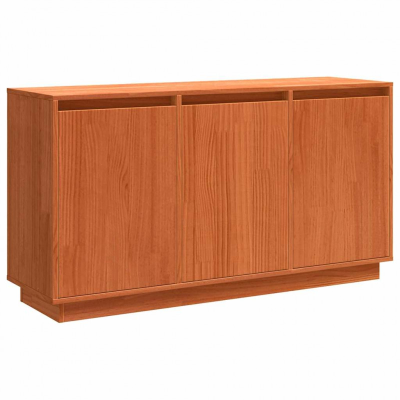 Bufet Brązowy dąb 111 x 34 x 60 cm Lite drewno sosnowe