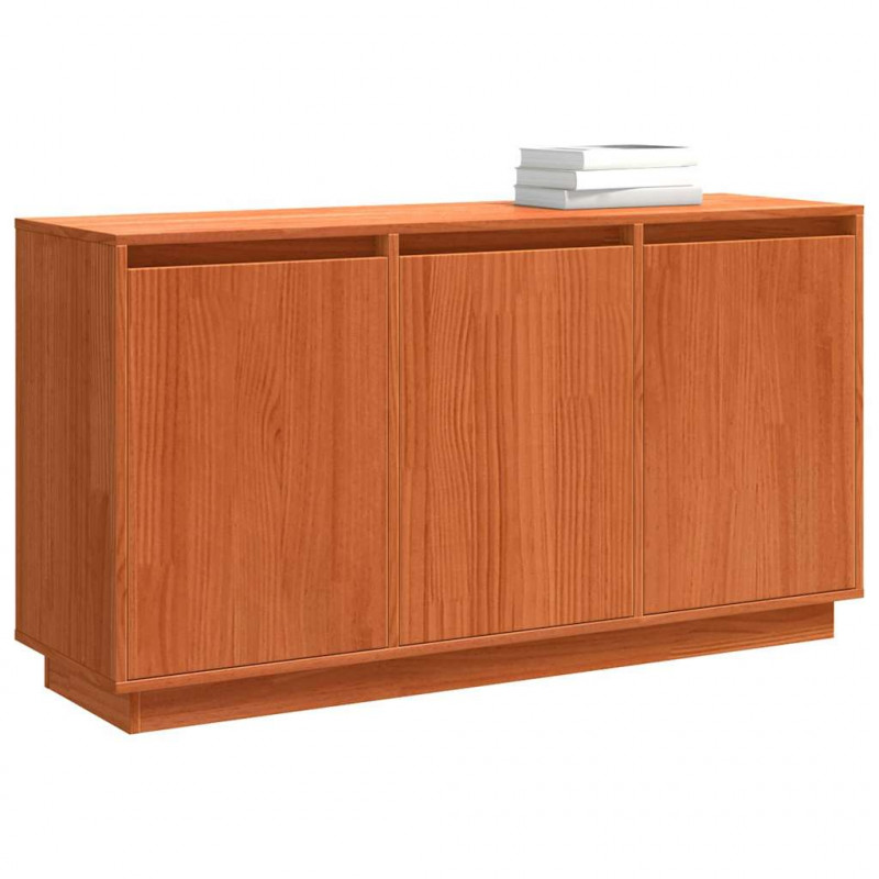 Bufet Brązowy dąb 111 x 34 x 60 cm Lite drewno sosnowe