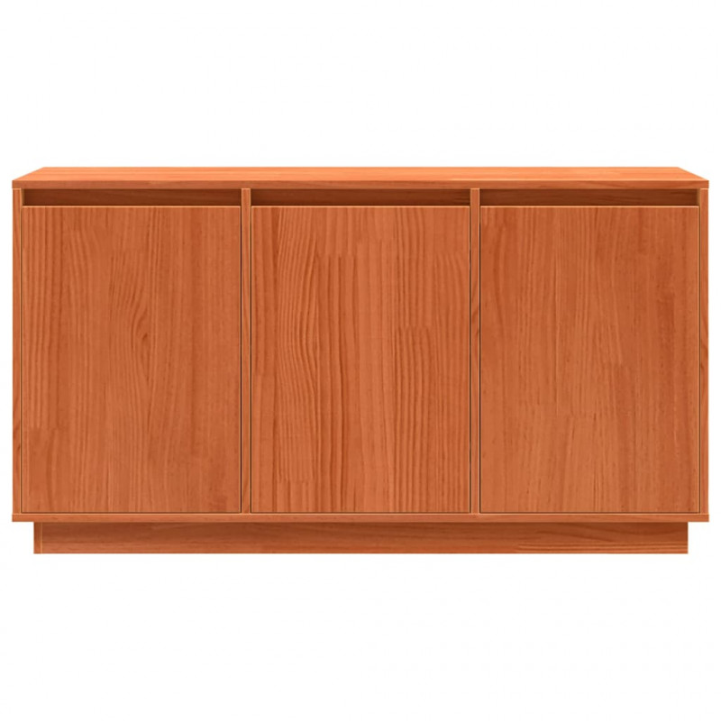 Bufet Brązowy dąb 111 x 34 x 60 cm Lite drewno sosnowe