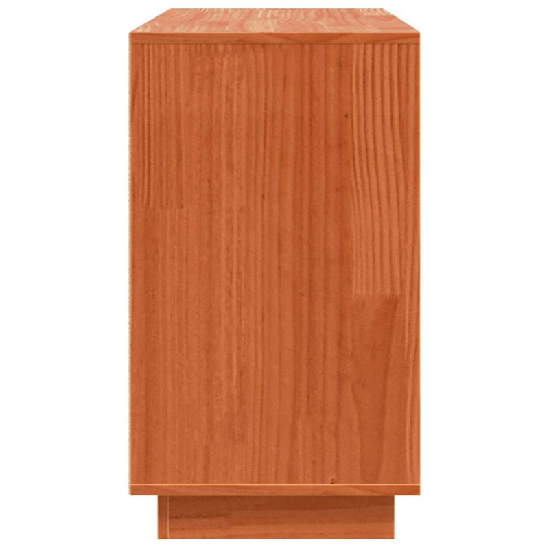 Bufet Brązowy dąb 111 x 34 x 60 cm Lite drewno sosnowe
