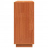 Bufet Woskowy Brąz 110 x 34 x 75 cm Lite drewno sosnowe