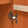 Bufet Woskowy Brąz 110 x 34 x 75 cm Lite drewno sosnowe