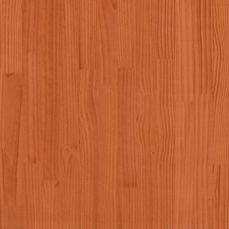Bufet Woskowy Brąz 110 x 34 x 75 cm Lite drewno sosnowe