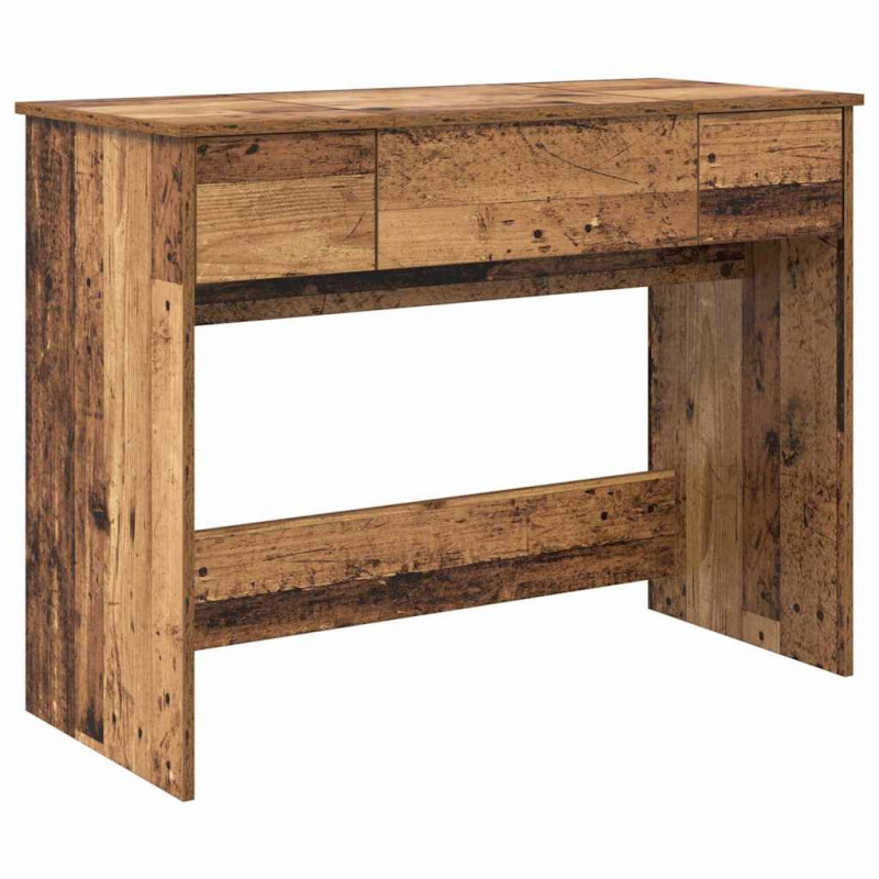 Kosmetyczny stół z szufladą Stare drewno 100 x 45 x 76 cm