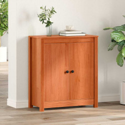 Bufet Woskowy Brąz 70 x 35 x 80 cm Lite drewno sosnowe