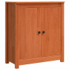 Bufet Woskowy Brąz 70 x 35 x 80 cm Lite drewno sosnowe