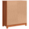 Bufet Woskowy Brąz 70 x 35 x 80 cm Lite drewno sosnowe