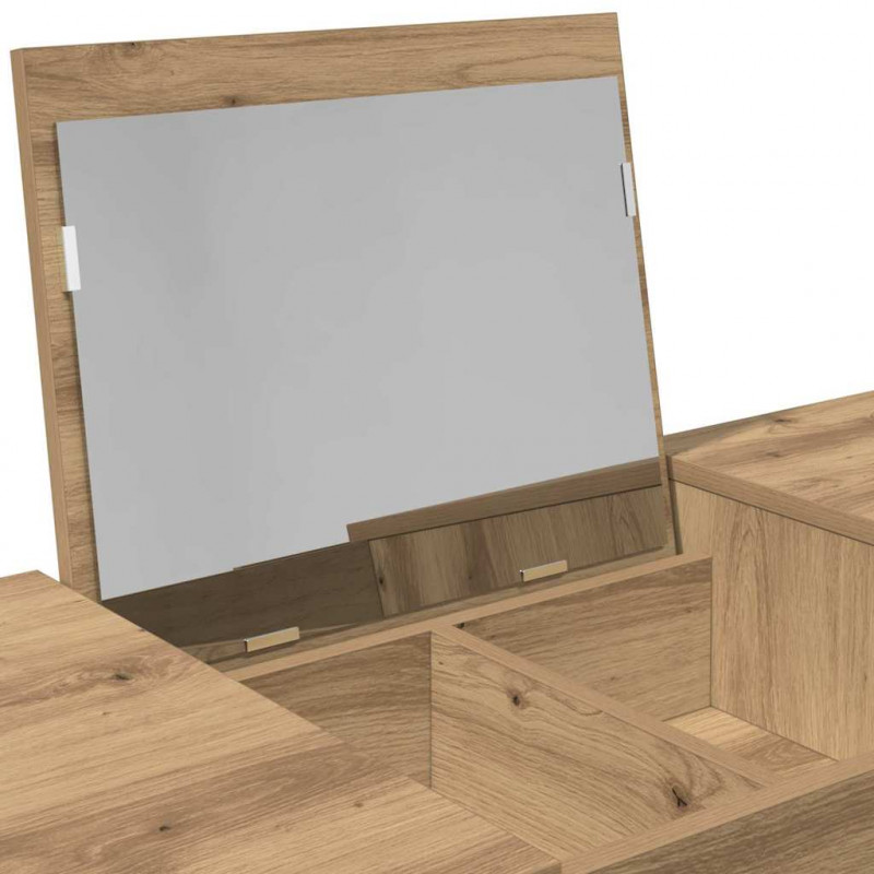 Kosmetyczny stół z szufladą Dąb rzemieślniczy 100 x 45 x 76 cm