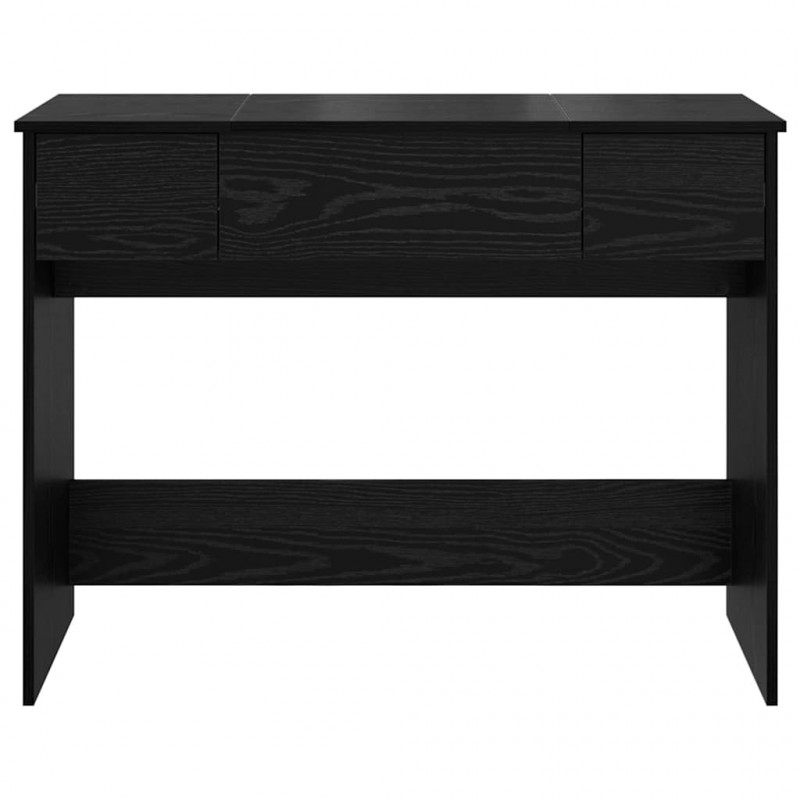 Kosmetyczny stół z szufladą Czarny Dąb 100 x 45 x 76 cm