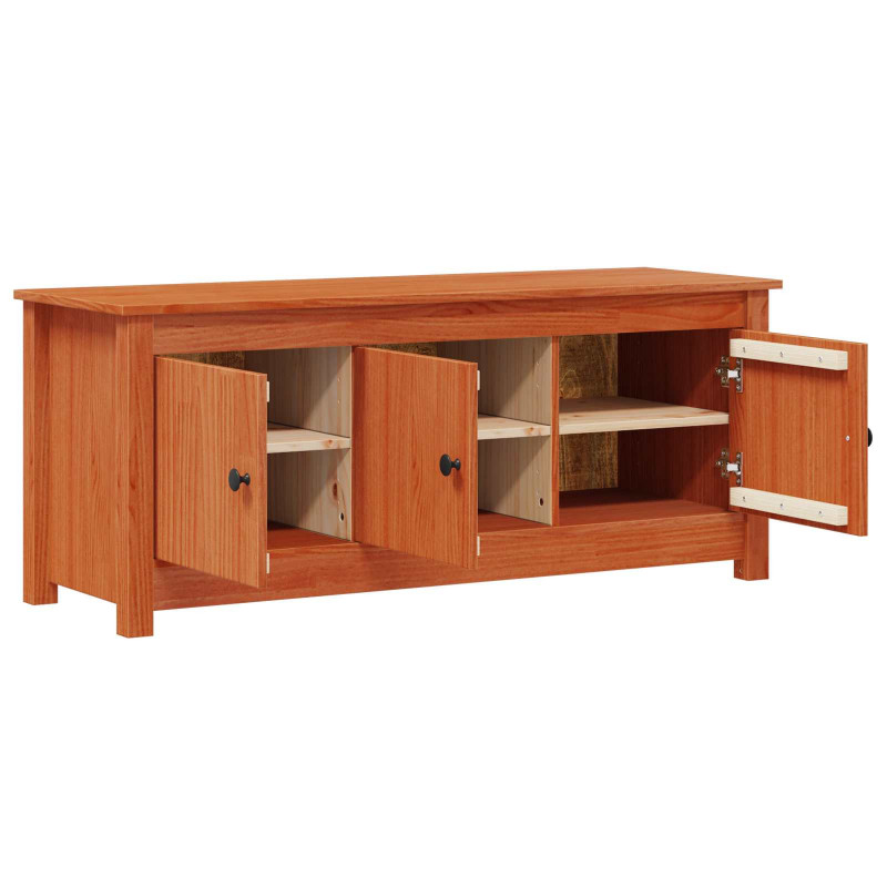 Szafka na buty Woskowy Brąz 110 x 38 x 45,5 cm