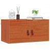 Szafka ścienna z półką 2 pcs Woskowy Brąz 60 x 30 x 30 cm