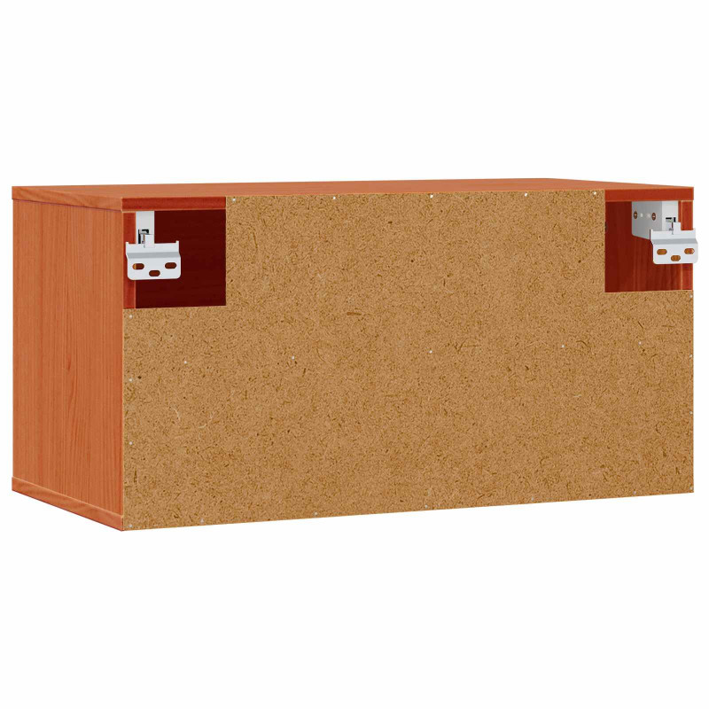 Szafka ścienna z półką 2 pcs Woskowy Brąz 60 x 30 x 30 cm