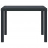 Stół Ogrodowy Antracyt 100 x 100 x 73 cm polirattan