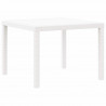 Stół Ogrodowy Biały 100 x 100 x 73 cm polirattan