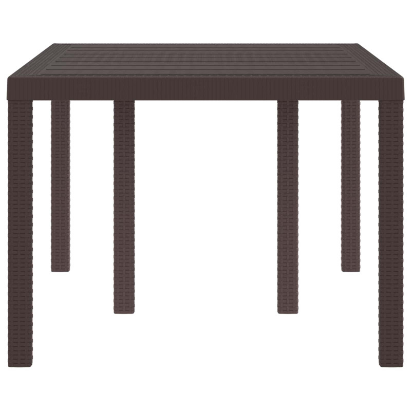 Stół Ogrodowy Brązowy 150 x 100 x 73 cm polirattan