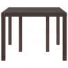 Stół Ogrodowy Brązowy 150 x 100 x 73 cm polirattan