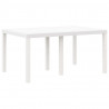Stół Ogrodowy Biały 150 x 100 x 73 cm polirattan