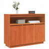 Bufet Woskowy Brąz 104,5 x 34 x 80 cm Lite drewno sosnowe