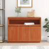 Bufet Woskowy Brąz 104,5 x 34 x 80 cm Lite drewno sosnowe