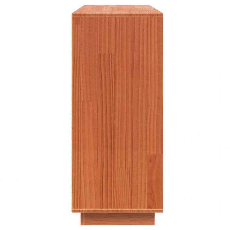 Bufet Woskowy Brąz 104,5 x 34 x 80 cm Lite drewno sosnowe