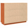 Bufet Woskowy Brąz 104,5 x 34 x 80 cm Lite drewno sosnowe