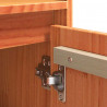 Bufet Woskowy Brąz 104,5 x 34 x 80 cm Lite drewno sosnowe