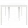 Stół Ogrodowy Biały 200 x 100 x 73 cm polirattan
