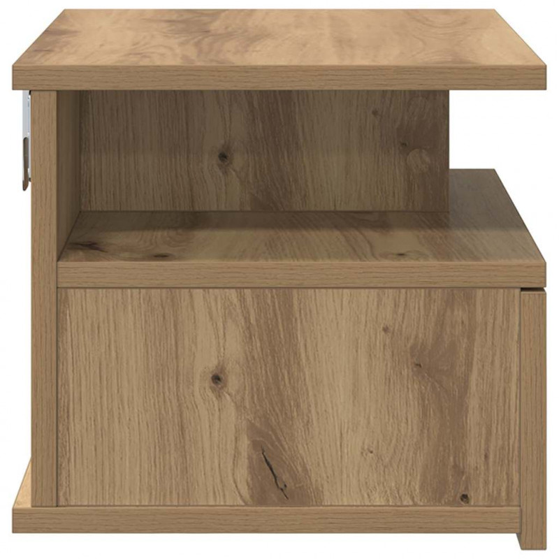 Lustro Nocne z szufladą 2 pcs Dąb rzemieślniczy 40 x 31 x 28 cm