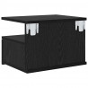 Lustro Nocne Czarny Dąb 40 x 31 x 28 cm Materiał drewnopochodny